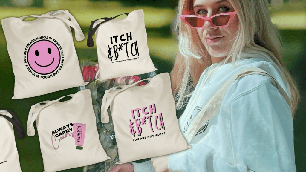 itch n bitch TOTE&nbsp;BAGS!