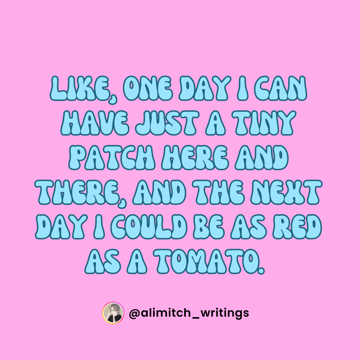 SKIN STORY: Ali Mitch, itchy&nbsp;bitch