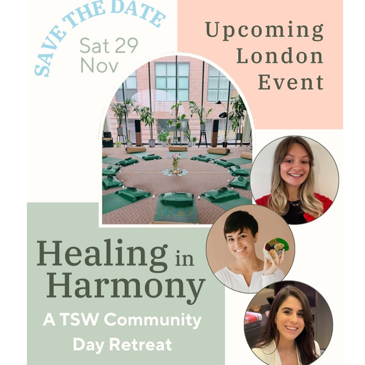 Early Bird Tickets Now Open –Healing in Harmony: A TSW Community&nbsp;Event